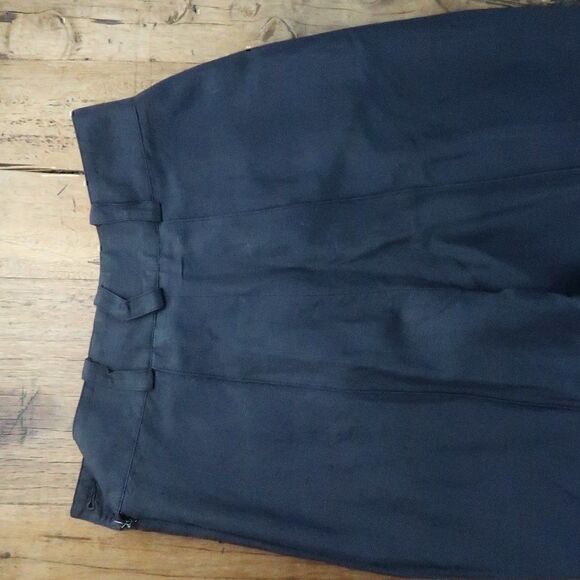 MONDI VINTAGE GREY SIDE ZIP SKINNY OFFICE TROUSERS PANTS SIZE 36 - Picture 7 of 9